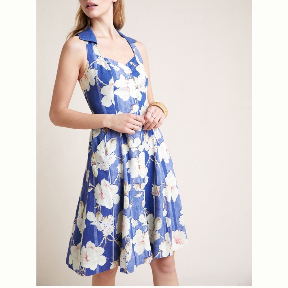 Camellia Collared Dress